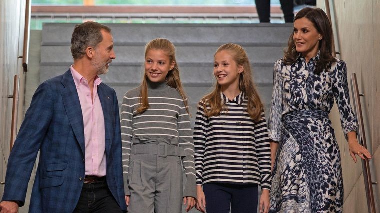 La famÃlia reial a Barcelona amb motiu dels premis Princesa de Girona