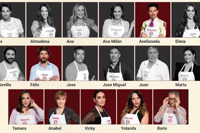Concursants de Masterchef