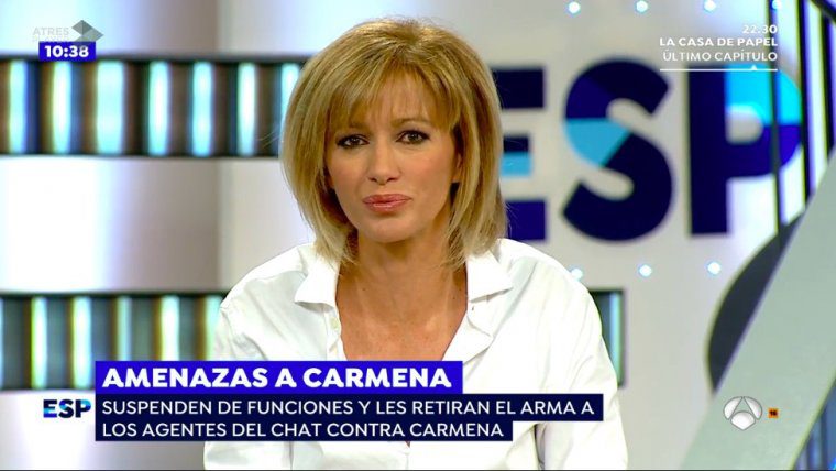 Susanna Griso ha decidido volver a su rutina rápidamente