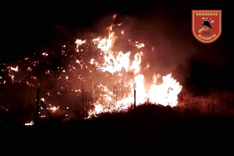 La zona afectada limita amb l'AP-7
