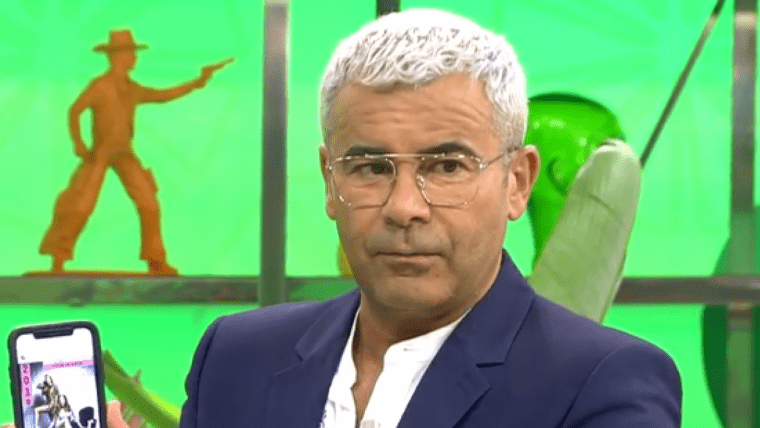 Jorge Javier mostra el seu mÃ²bil a 'SÃ¡lvame'