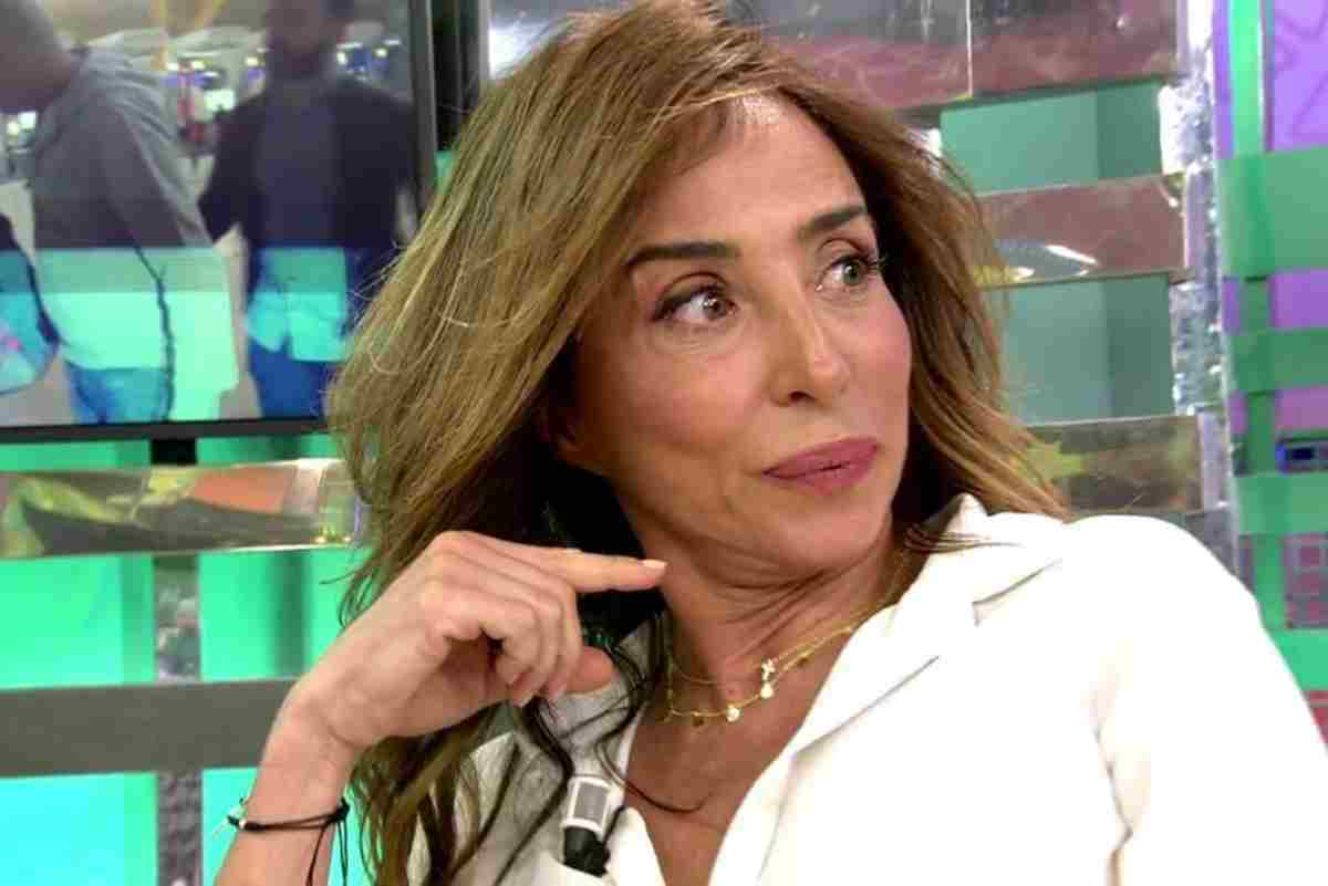 MarÃa Patiño al plató de 'Sálvame' durant una edició del programa