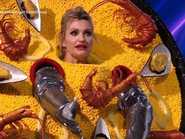 Ainhoa Arteta Paella Mask Singer