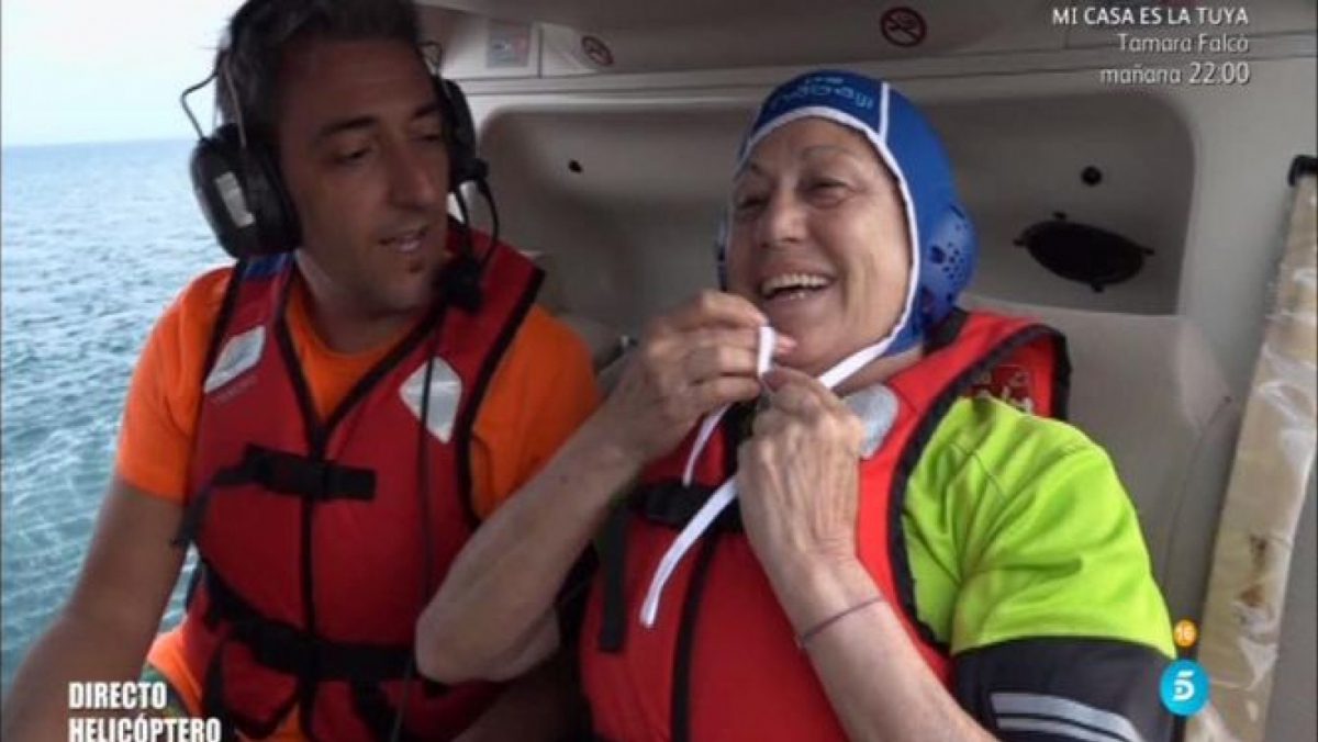 Mayte ZaldÃvar amb el seu marit, Francisco Marcos, a 'Supervivientes'
