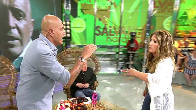 Un dels tensos moments que s'han viscut entre Matamoros i Laura Fa