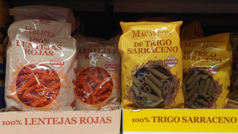 La pasta de lentejas y trigo sarraceno, muy solicitada en el mundo 'fitness'