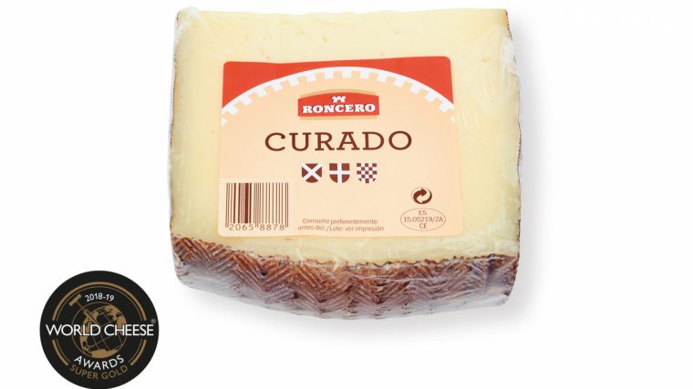 Formatge 'Mezcla Curado' de la marca blanca Roncero de venda a Lidl