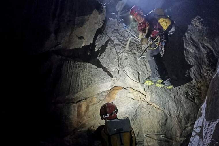 Accident d'un escalador a Puig Campana