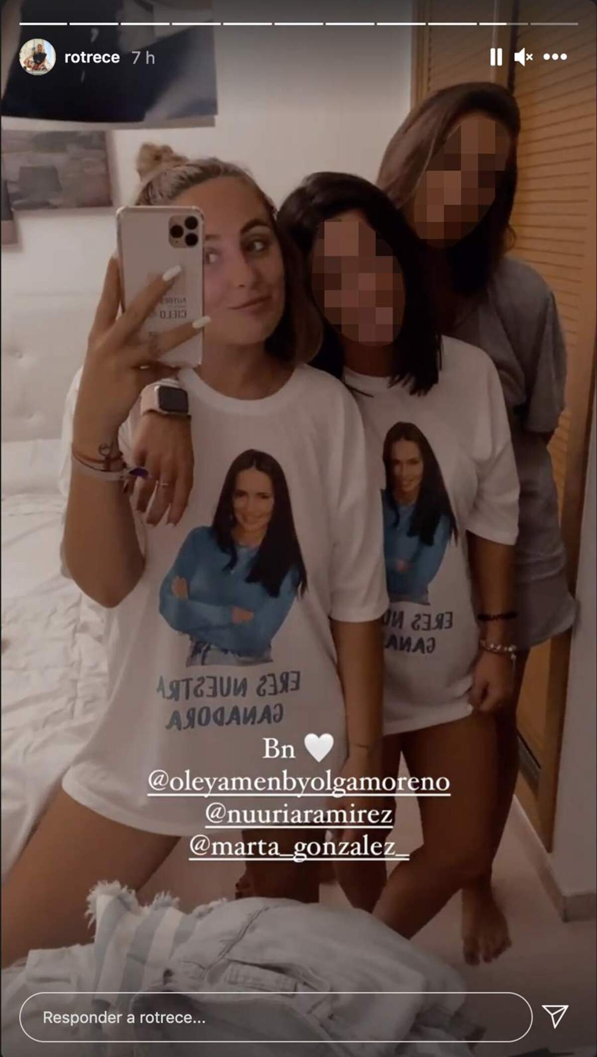 RocÃ­o Flores samarretes Olga Moreno
