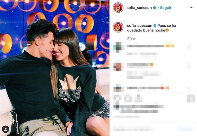 Imatge de la parella publicada a les xarxes socials
