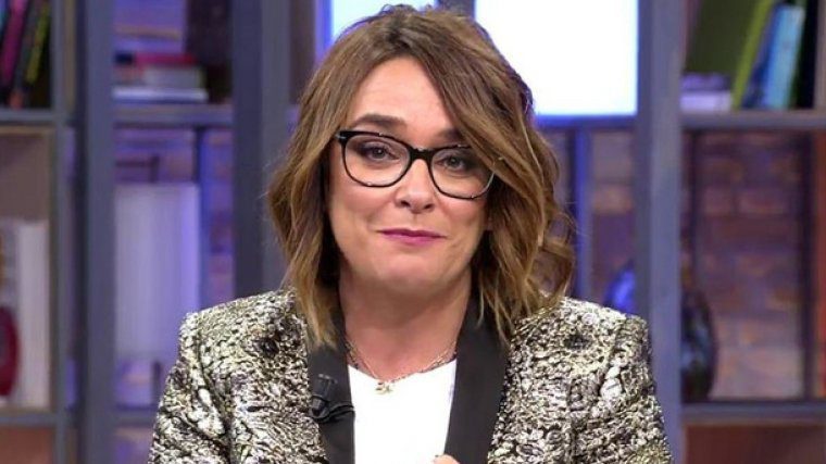 Toñi Moreno en la despedida del programa 'Viva la vida'