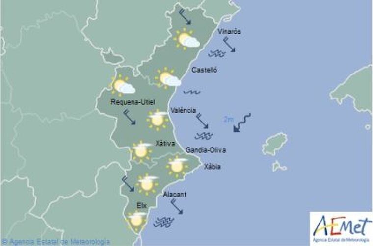 Mapa de sÃ­mbols previst per aquest proper dilluns