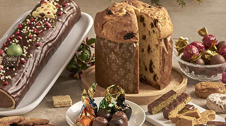 Diversos productes i postres nadalencs de Mercadona