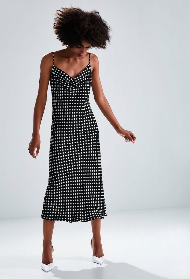 Vestido de Zara de lunares