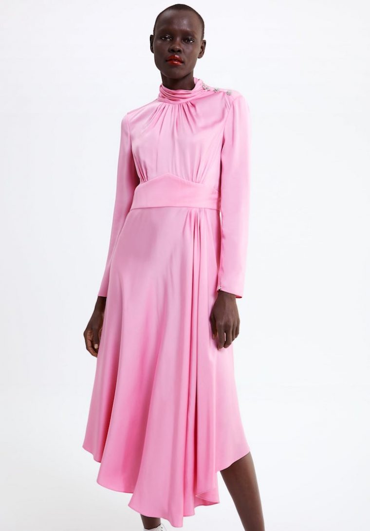 Vestido de Zara de inspiración retro
