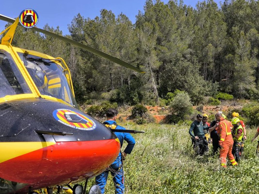 Moment del rescat de l'Alcúdia de Crespins